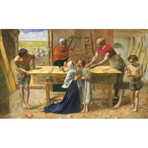 John Everett Millais Christ in the House of His Parents 종교 성화 종교 예수님 성화 그림 캔버스 액자